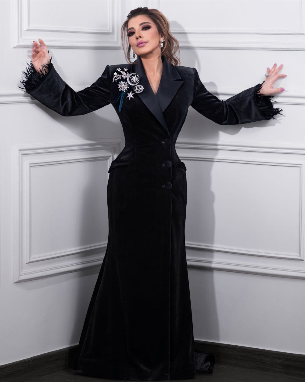 Krikor Jabotian - Assala Nasri - Joy Awards 2026 in Riyadh - Saudi Arabia